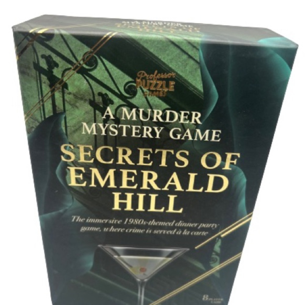 A murder mystery game,secrets of the Emerald Hill